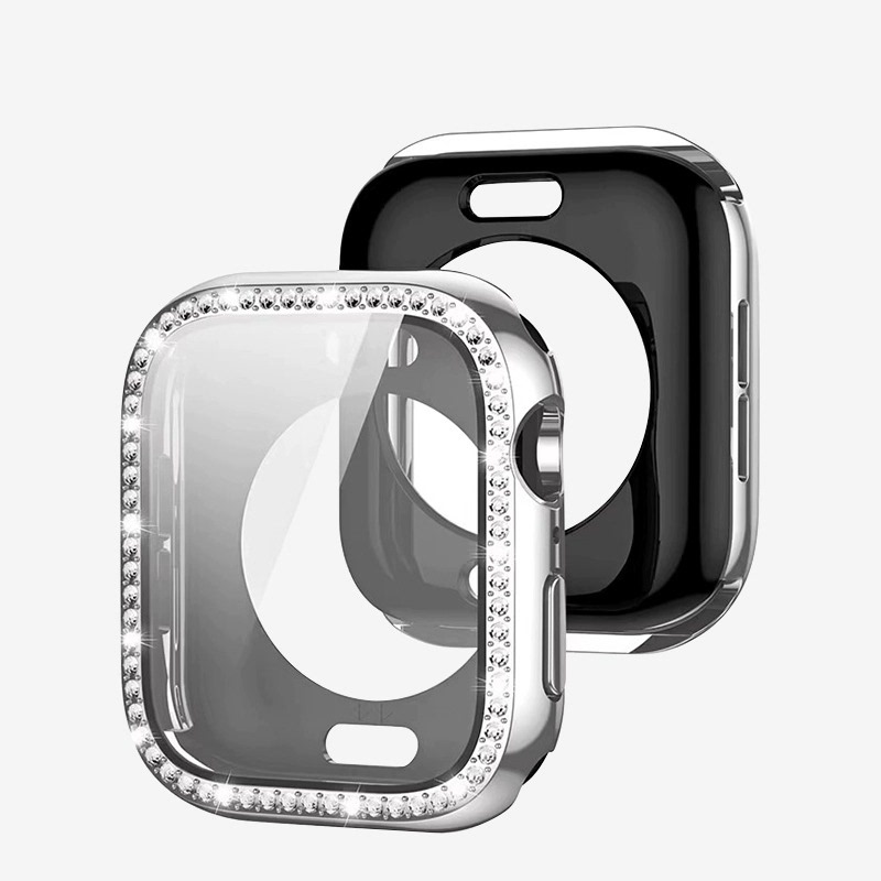Mifanjie Is Suitable for Apple Watch 11 Protective Case, S10/S9 Case and Film Integrated, Apple Watch Case S9/Ultra Modified Case, Ultra-Thin Diamond Waterproof High-End Niche Se3 Tempered Case Mifanjie Is Suitable for Apple Watch 11 Protective Case, S10/S9 Case and Film Integrated, Apple Watch Case S9/Ultra Modified Case, Ultra-Thin Diamond Waterproof High-End Niche Se3 Tempered Case