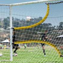 Target shooting training device practice shooting penalty training cloth free kick football net standing accuracy