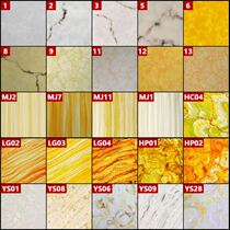 Translucent stone translucent board manufacturer Snowflake extra long customized marble board imitation marble resin board background wall light box piece