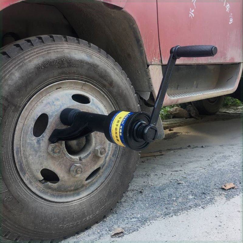 Truck wrench labor-saving tyre disassembly booster disassembly tire repair tool slow down sleeve screw manual wind gun-Taobao