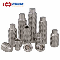 304 stainless steel hexagonal cylindrical end set screw DIN915 convex end set headless screw M3M4M6M10