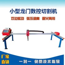 Portable small gantry plasma flame dual-purpose cutting machine board cutting machine double-sided drive