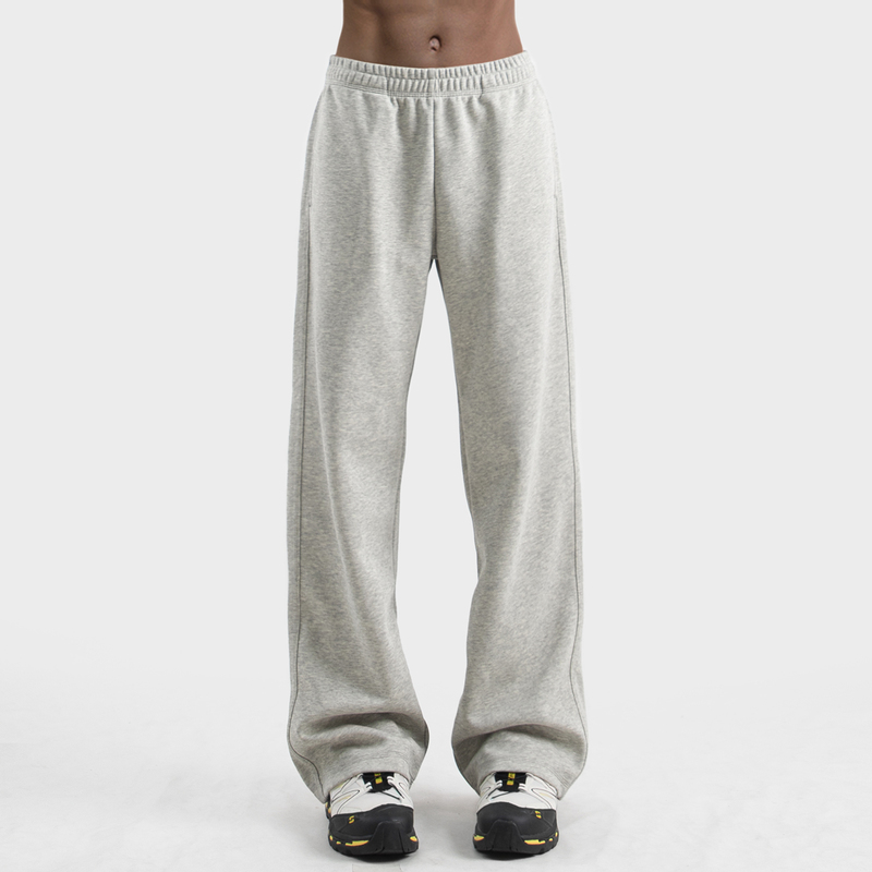 2026 Autumn New Gray Loose Straight-Leg Sweatpants Men's Pants American Style Versatile Cleanfit Joggers Trendy