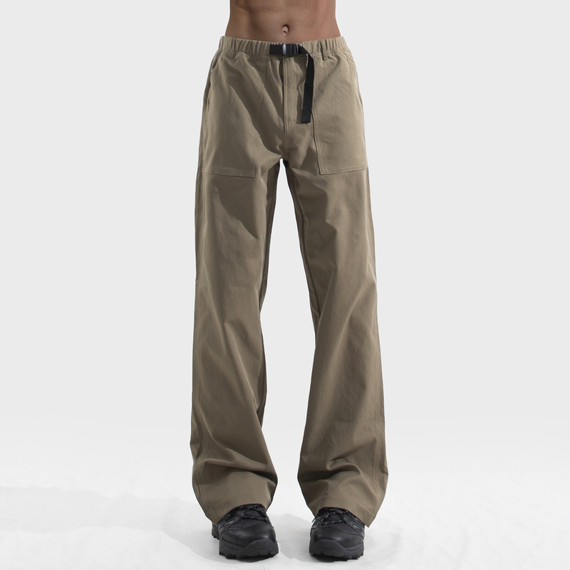 Autumn and Winter American Retro Khaki Carhartt-Style Cotton-Like Pants for Men, Trendy Windproof Casual Loose Straight-Leg Lumberjack Pants