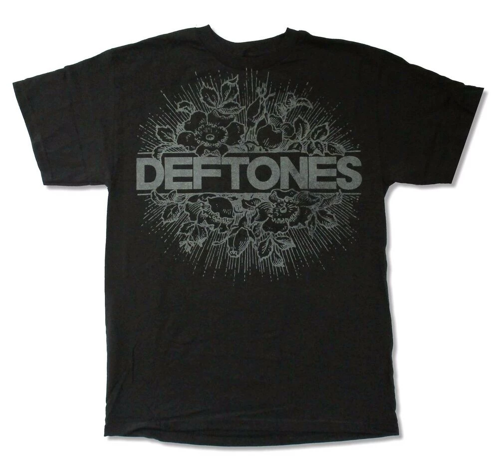 ЖЕНСКАЯ МОДА УЗОРЫ ЦВЕТЫ и DEF TONES ЧЕРЕП графическая футболка SB