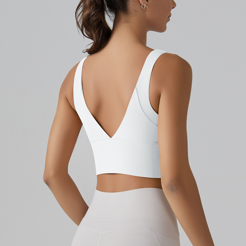 Otrus V-Shaped Beautiful Back Cloud-Like One-Piece Sports Bra High-Elastic Tight-Fitting Running Fitness Yoga Bra Otrus V-Shaped Beautiful Back Cloud-Like One-Piece Sports Bra High-Elastic Tight-Fitting Running Fitness Yoga Bra