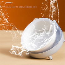 Cat bowl ceramic neck guard dog food bowl cat food bowl stainless steel dog bowl rice bowl drinking water bowl rice bowl pet supplies