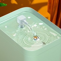 Cat water dispenser automatic circulating flow drinking fountain live water drinking fountain cat and dog water basin feeding bowl