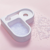 Cross-border popular pet bowl drinking water love bowl dual-purpose moisture-proof cat bowl dog bowl automatic drinking water corner pet food bowl