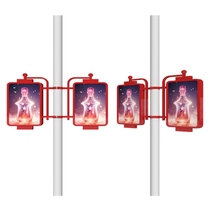 告示栏企业文化发光灯箱美丽乡村户外小区烤漆文明城市指示牌村牌