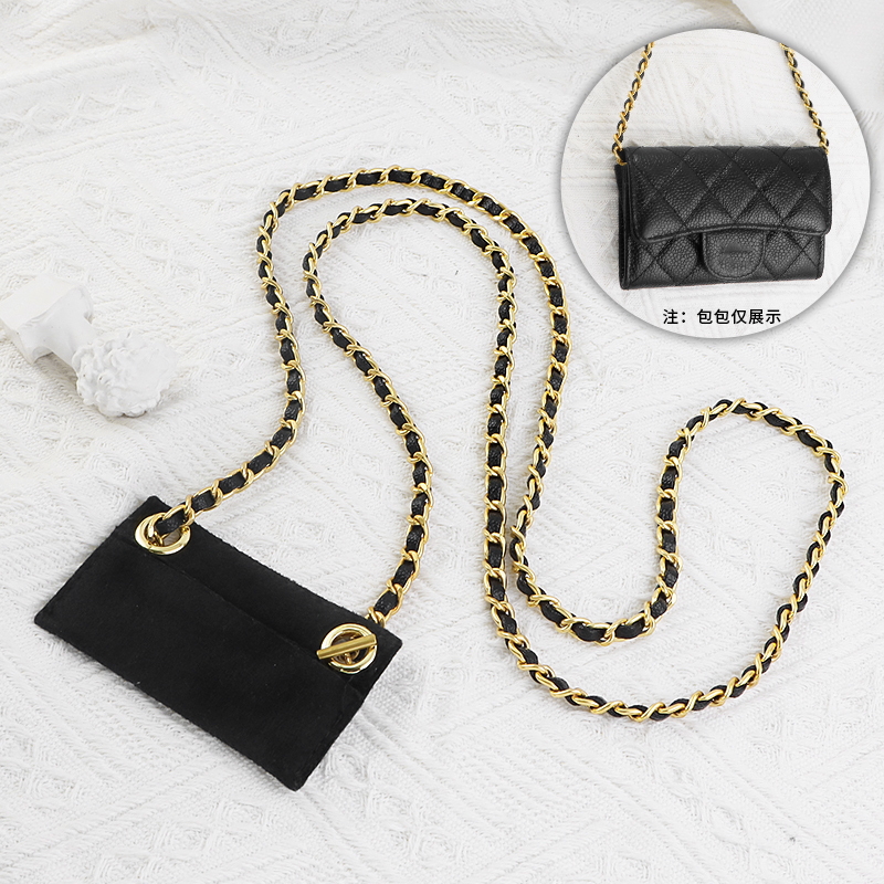 Suitable for Chanel Wallet Transformation, Cf Small Card Holder Chain, Crossbody Inner Bag, Waist Bag, Metal Bag Chain Accessories Suitable for Chanel Wallet Transformation, Cf Small Card Holder Chain, Crossbody Inner Bag, Waist Bag, Metal Bag Chain Accessories