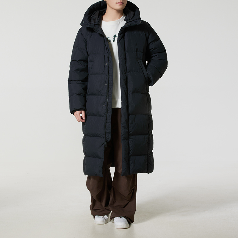 Nike Men's and Women's Black Long Thick down Jacket 25 New Winter Sports Casual Wear Warm Jacket Nike Men's and Women's Black Long Thick down Jacket 25 New Winter Sports Casual Wear Warm Jacket