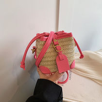 CKGR MK2024 new ultra-small mini fashion bag womens shoulder crossbody womens bag niche straw new style