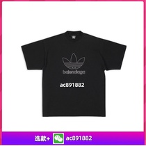 (Deposit) 4 Spring and Summer New Letter Printed Casual Sports Versatile Fashion Couple Tops for Men and Women 162