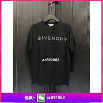 (Deposit) 24 spring and summer new letter printed casual sports versatile fashion couple tops for men and women 92