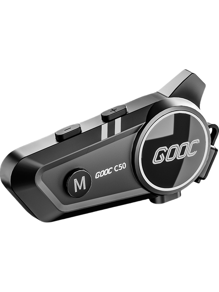 Hengjiang C50Promax Heavy Bass Waterproof Helmet Bluetooth Headset Multi-Person Cross-Brand Intercom with Super Noise Reduction