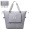 Grey double insertion bag/foldable