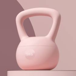 German quality kettlebell Men fitness For Home 20kg female lifting pot dumbbell soft 10/8kg thin belly Hu Ling Sports