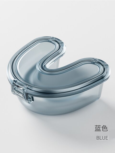 Waterproof Braces Case Portable Invisible Aligner Storage Box with Cleaning