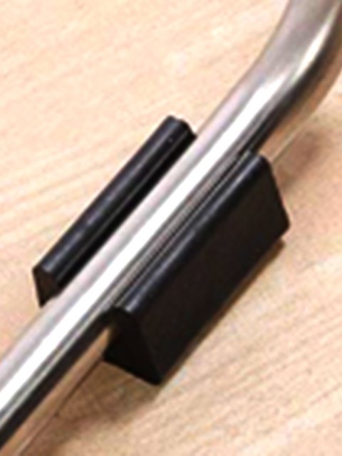 Bow-Shaped Chair Leg Covers U-Shaped Tube Clip Thickened Rubber Chair Leg Pads Plastic Table Pads Floor Protection Non-Slip Chair Legs