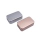 Flip-Top Small Tin Box, Sugar Box, Tinplate Box, Metal Packaging, Portable Medicine Box, USB Drive, Jewelry Rectangular Storage Box