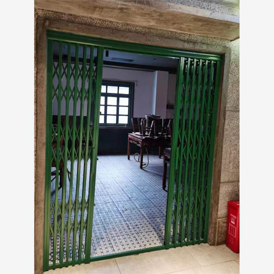 香港澳门包邮复古装饰折叠门扁铁拉闸门商铺门和谐门不锈钢烤漆门