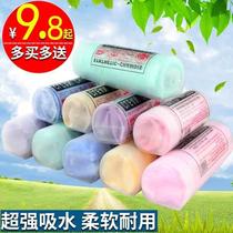 Anti-deerskin car wipes synthetic hair wipes quick-drying hair absorbent towels glass imitation suede car wash rags