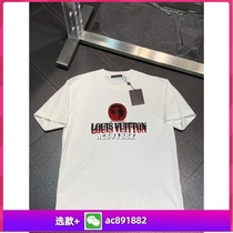 (Deposit) Summer new letter printing casual sports versatile fashionable couple tops for men and women 930