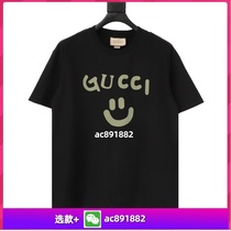 (Deposit) 4 Spring and Summer New Letter Printed Casual Sports Versatile Fashion Couple Tops for Men and Women 812