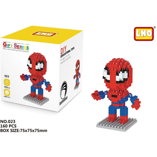 Marvel Spiderman Anime Action Figure Building Blocks Childre