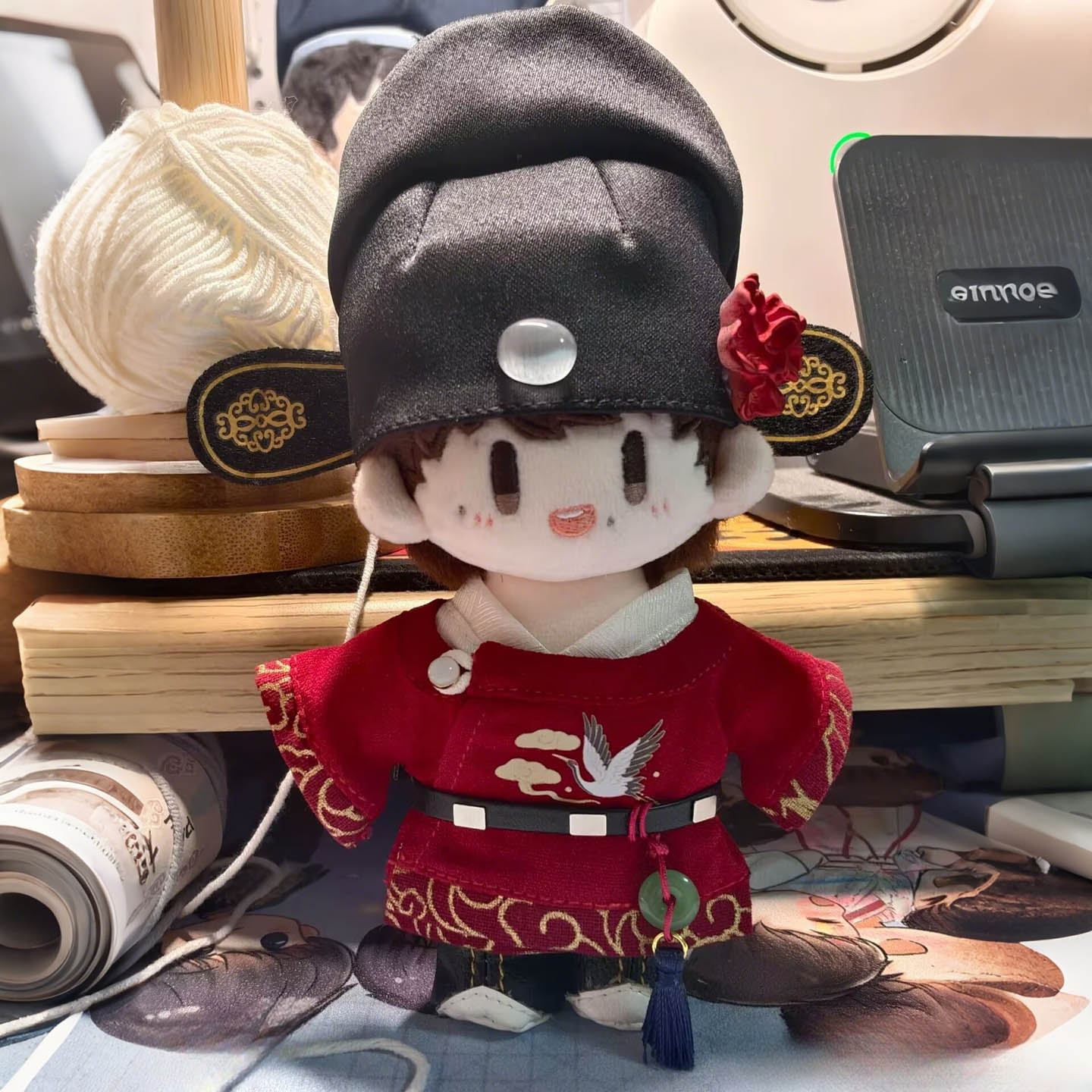 周可可娃衣周深属性棉花娃娃衣服10cm套装16cm公仔古风状元郎服装_棉花娃娃_淘宝游戏网