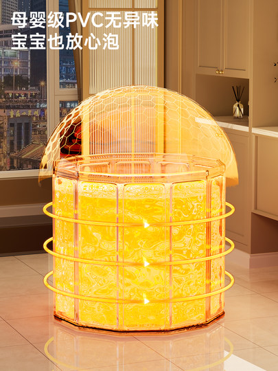 Foldable Bath Tub for Adults, Large Bath Tub for Children, Baby Swimming Tub, Thickened Bathtub, Adult Bathing Tub