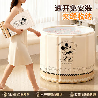 Складная ванна для взрослых, большая ванна для детей, детская ванна для купания, утолщенная ванна, ванна для купания взрослых