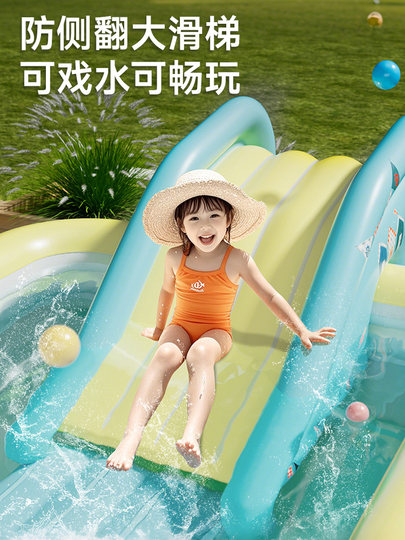 Swimming Pool for Children, Large Inflatable Family Pool for Home Use, Adult Folding Large Outdoor Villa Children's Paddling Pool