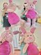 British Vockoo Peppa Pig Extra Large Plush Toy, Large Stuffed Animal for Sleeping, Christmas Birthday Gift