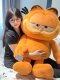 Vockoo Garfield Cat Plush Doll Official Cute Cat Plush Toy Girl Sleeping Pillow Gift