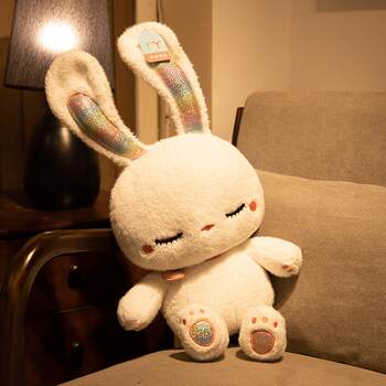 Vockoo Little Rabbit Plush Toy Doll Girl Pillow Doll Children's Girls Birthday Christmas New Year Gift