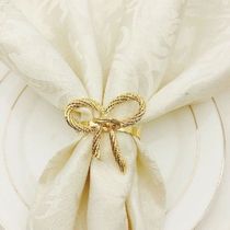 Functional Golden Butterfly Napkin Buckle Elegant Simple