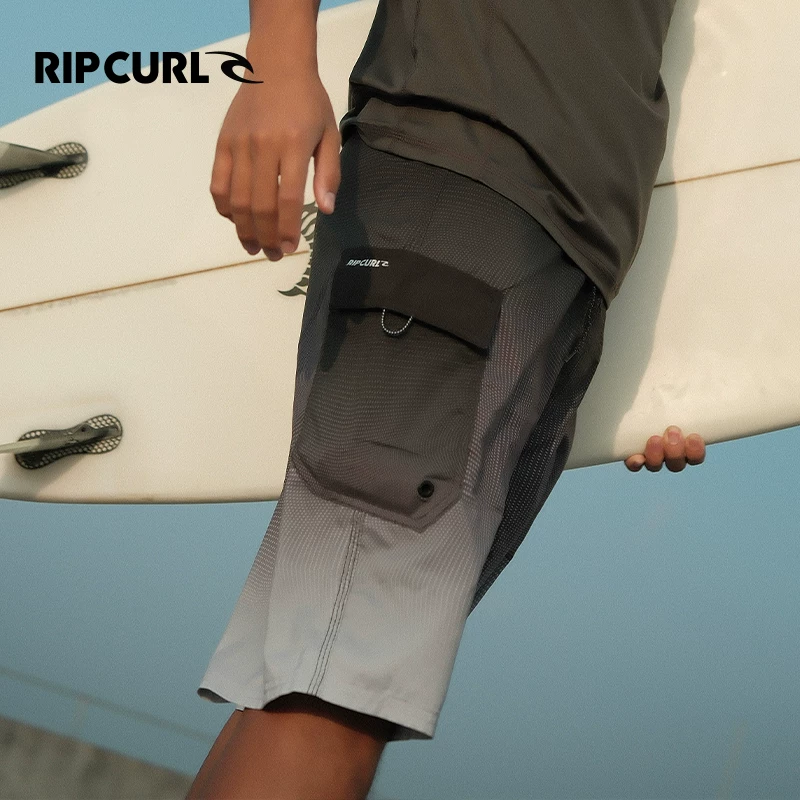 Австралийские купальные шорты RIPCURL, плавки, мужские быстровысыхающие серфинг-бриджи, для плавания без отрыва от течения