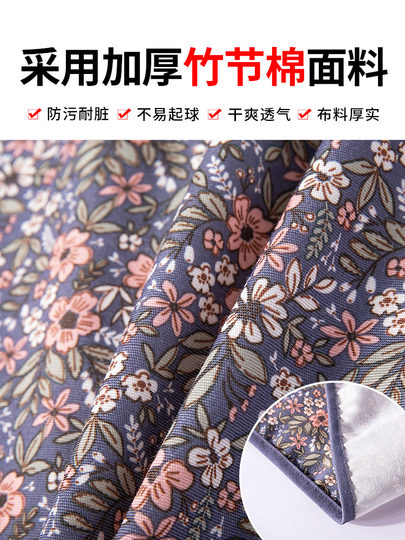 国风复古棉布围裙罩衣女上班干活工作服厨房家用做饭旗袍坎肩围腰