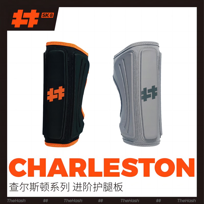 TheHashプロスポーツ用プロテクター チャールストンシリーズ すね当て スケートボード BMX バスケットボール フットボール