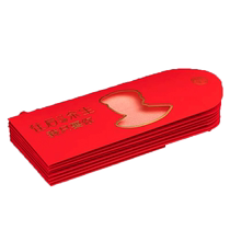 Creative New Year Hollow Red Packet 520 Personalized Chinese Valentines Day Cartoon Red Packet High-end New Years Money 3088