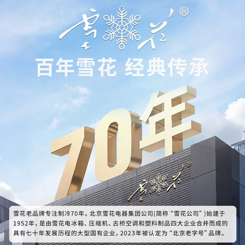 Snowflake Vertical Air Conditioner, First-Level Inverter, Intelligent Voice Control, Household Heating and Cooling, Cylindrical Energy-Saving Copper Tube Cabinet Unit, Suning 1460