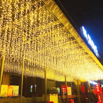 Colored lights flashing string lights starry sky internet celebrity ice bar lights curtains waterfall lights outdoor atmosphere lights shop decorative lights