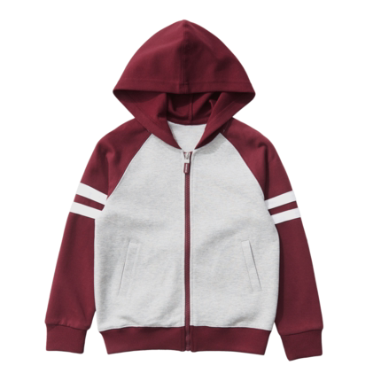 Light gray bordeaux navy style long two-piece sportswear 15Y06015Y078 (no badge in kind)