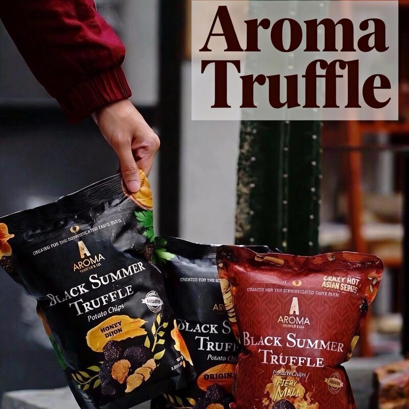 The Hermès of the Potato Chip World, Singapore's Aroma Truffle, Spoleto Black Truffle Potato Chips Snack
