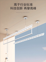 Special offer: Good wife lifting clothes drying rack hand crank balcony double pole clothes drying rod top-mounted manual household clothes drying rack cool