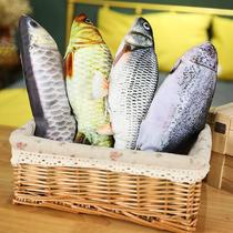 Douyins same model of electric swinging fish jumping fish simulated carp pet cat toy fake fish internet celebrity fish