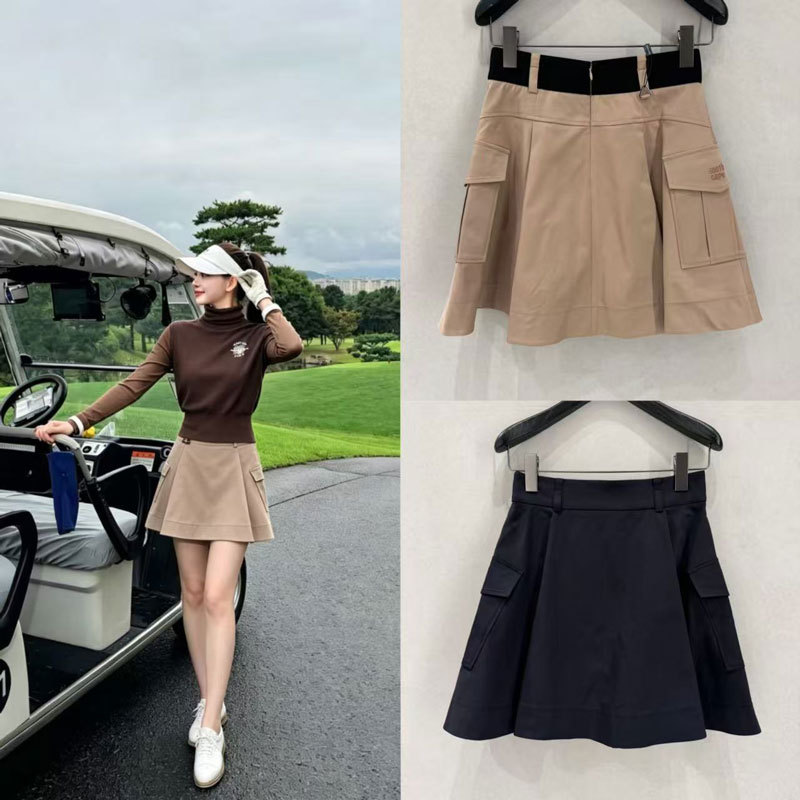 Golf Clothing Women's Skirt 26 Autumn Style Golf Outdoor Sports Casual Versatile Umbrella Skirt Mid-Length Short Skirt Pants Golf Clothing Women's Skirt 26 Autumn Style Golf Outdoor Sports Casual Versatile Umbrella Skirt Mid-Length Short Skirt Pants