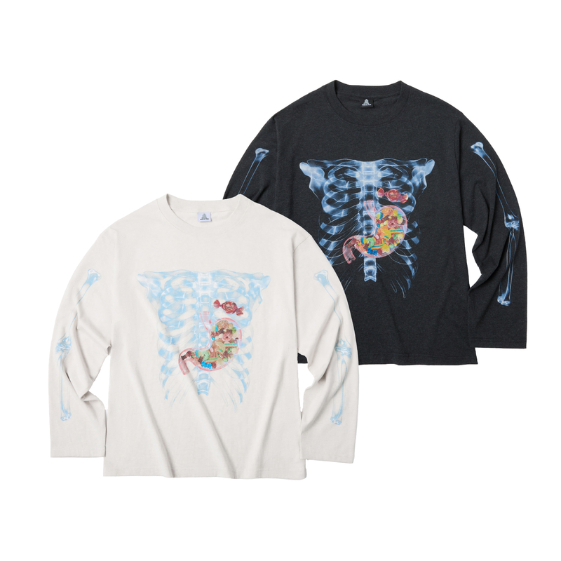 Mental Free X-Ray Skeleton Candy Long Sleeve Tee (Adult/Children)